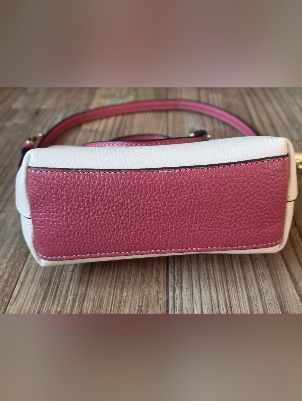 Coach Mini Gallery Crossbody with Stripe Heart Print - Picture 5 of 10